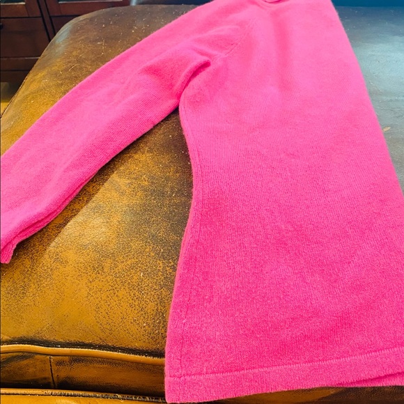 Ann Taylor Vintage 100% Cashmere Tie At The Shoulder Sweater EUC NWOT SZ Small - Picture 5 of 9